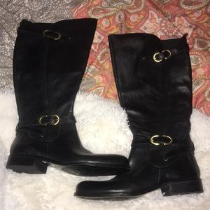 Wife calf riding boots